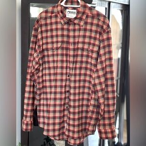 Mountain Khakis Plaid Flannel Shirt. Long Sleeve. Button Down Men’s Sz-L EUC